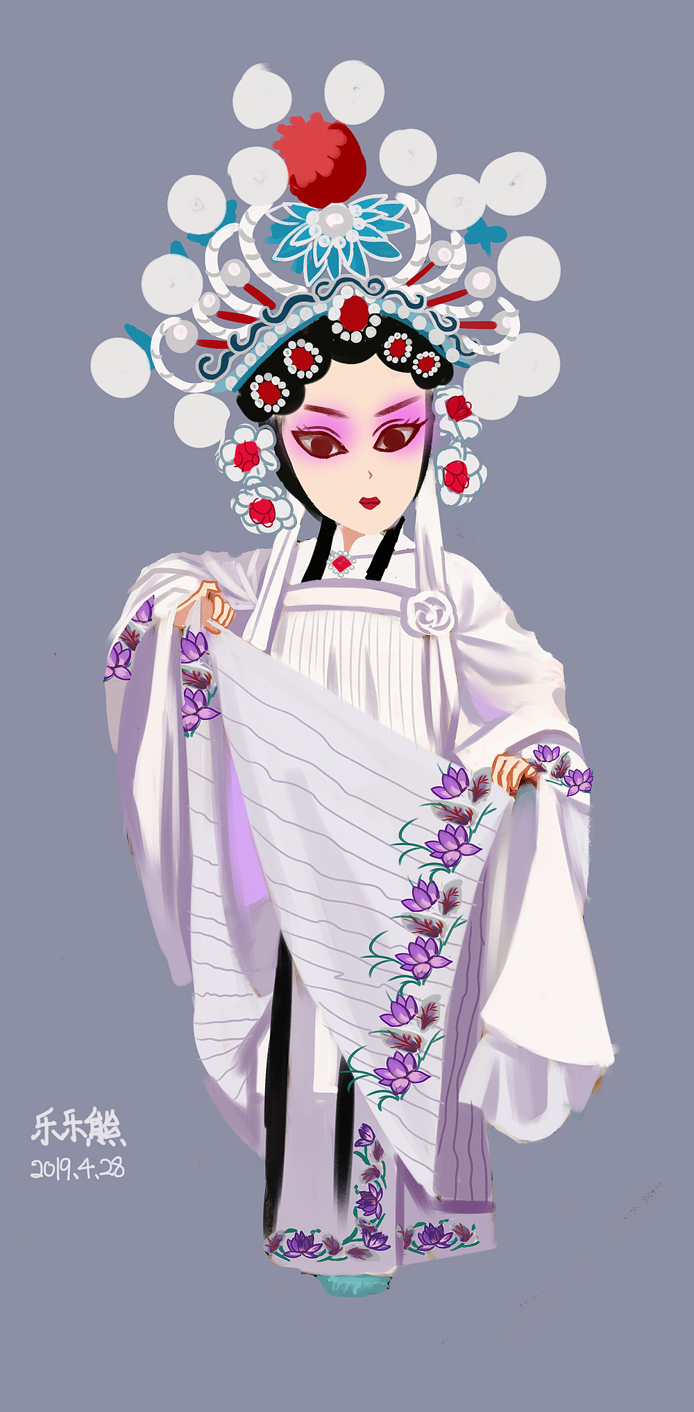 白蛇传京剧人物（图ZMTU2Mjc4OTgw） - 商业插画 - 站酷设计师乐乐熊lff原创素材 - 站酷ZCOOL