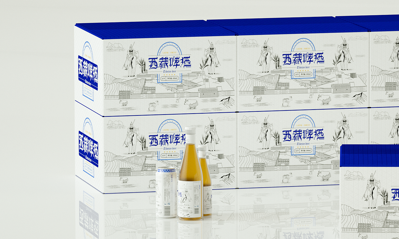 零貳視覺 X 西藏啤酒（圖ZMjQ2MDIyODg0） - 包裝 - 站酷設(shè)計(jì)師零貳視覺原創(chuàng)素材 - 站酷ZCOOL