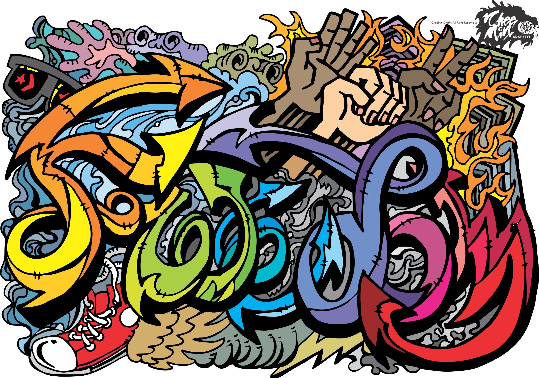 涂鸦风格 30天计划|插画|涂鸦/潮流|chowyo - 原创作品 - 站酷 (ZCOOL)