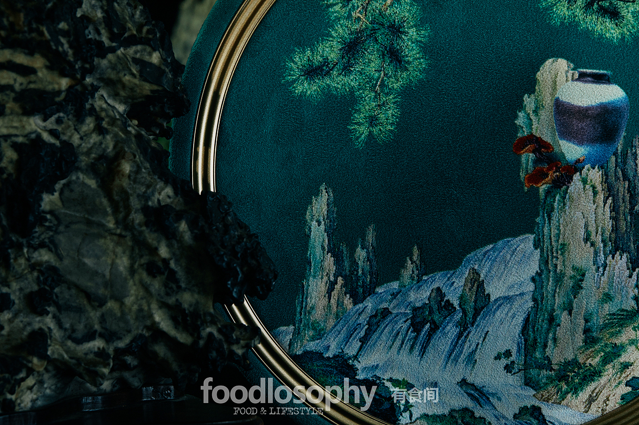 故宫食品 × 有食间|古绣圆盒月饼系列氛围意境拍摄