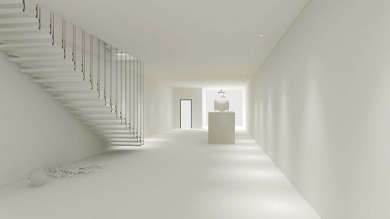 成都办公室设计丨 纯白空间设计.树办公空间丨川颂装饰