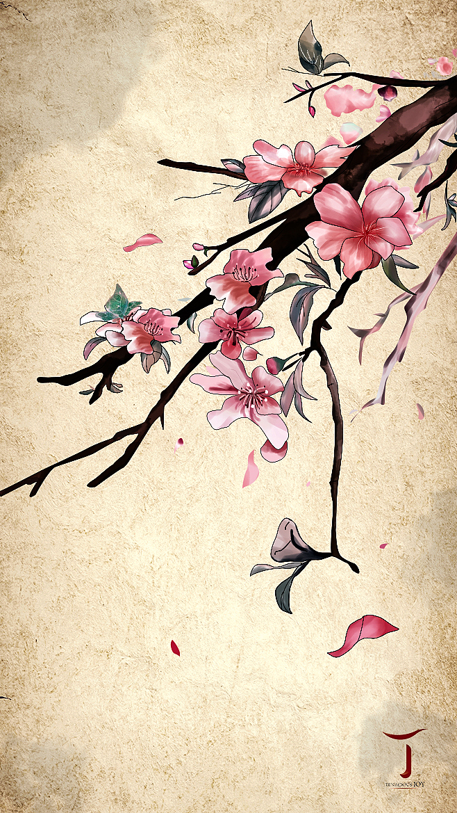 笔刷手绘画（图ZMTc2ODMwMzYw） - 创作习作 - 站酷设计师TJ洁原创素材 - 站酷ZCOOL