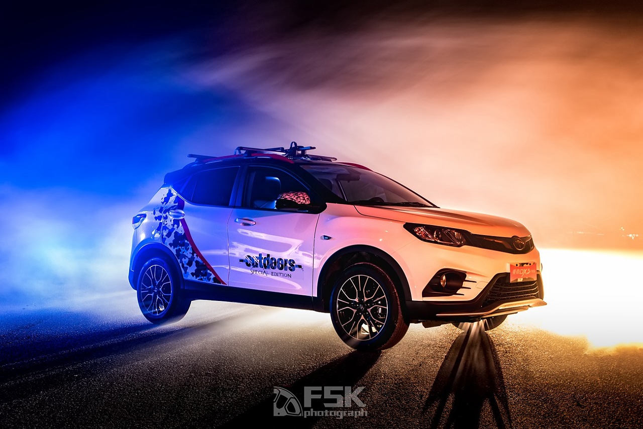 一组东南dx3户外版车型官方宣传片