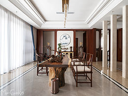 新中式大别墅实景