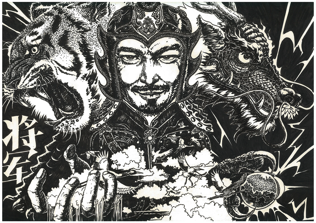 大唐都護的使命（圖ZMjg0NTEwMTQ4） - 藝術(shù)插畫 - 站酷設(shè)計師美麗拍檔原創(chuàng)素材 - 站酷ZCOOL