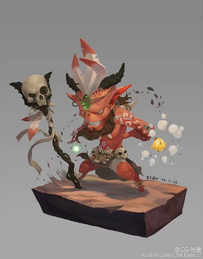 工作之余练习《法老》