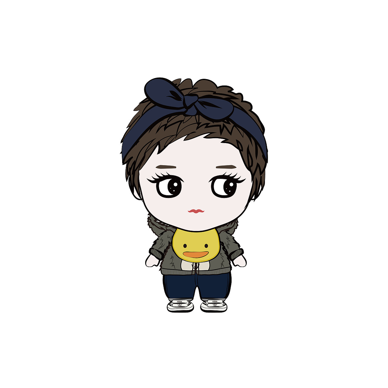 卡通形象设计/车厘子/原创插画/儿童用品设计/头像设计