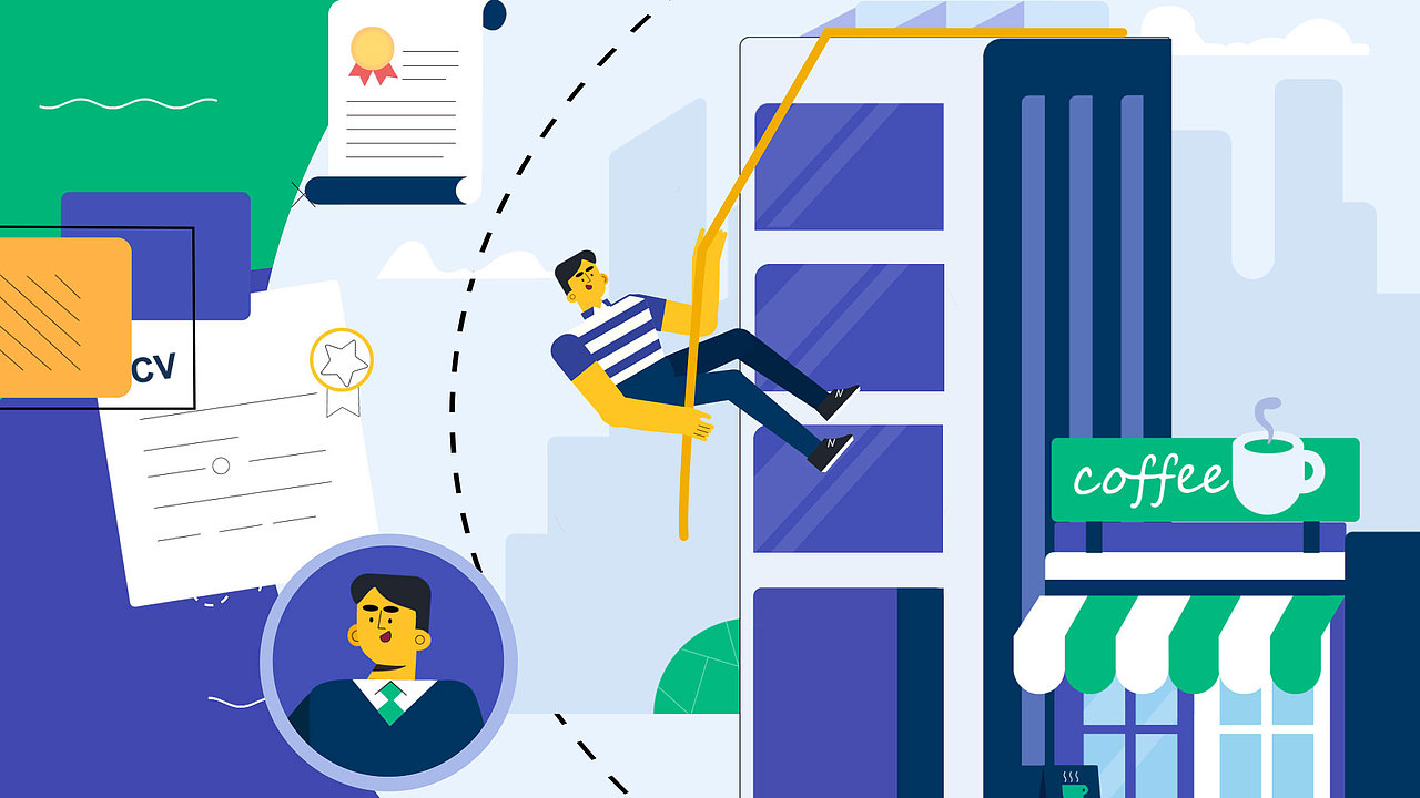 扁平插画风mg动画(临摹)