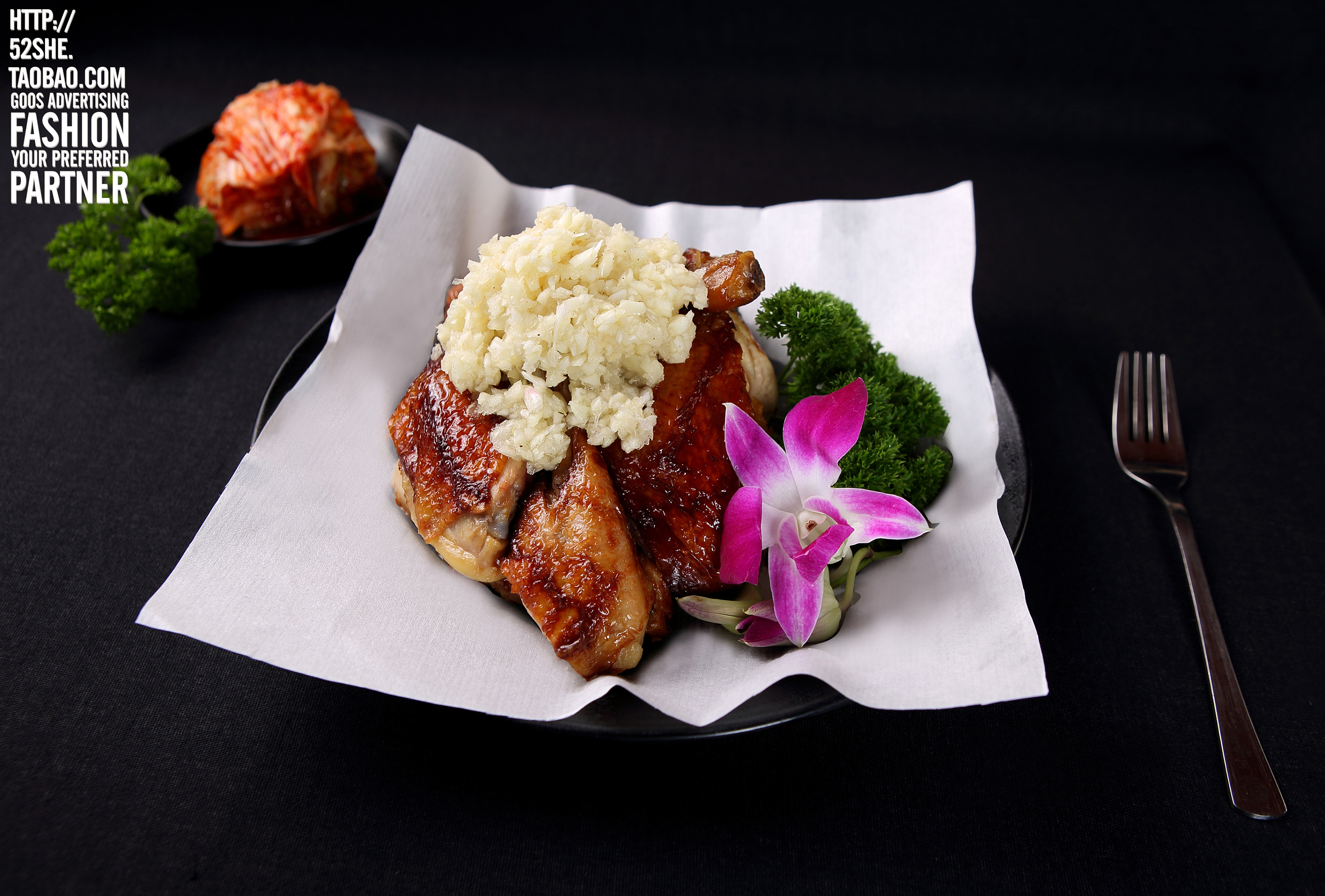 炸鸡烤鸡翅烧烤拍摄 酒店拍摄 西餐食品拍摄月饼蛋糕西饼零食菜摄影