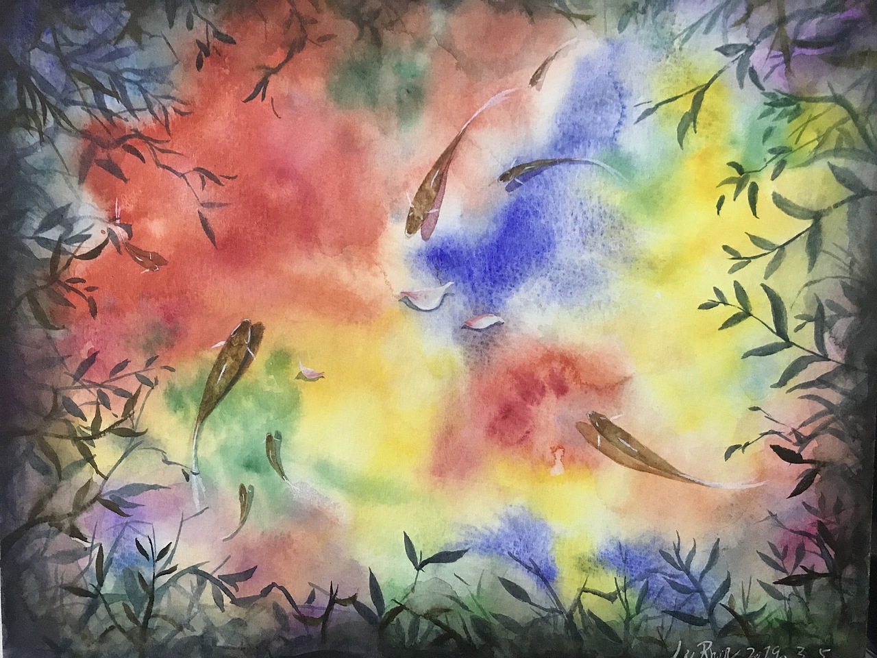 鱼（图ZMTYxNjI0MzMy） - 绘画 - 站酷设计师我不吃猪猪原创素材 - 站酷ZCOOL