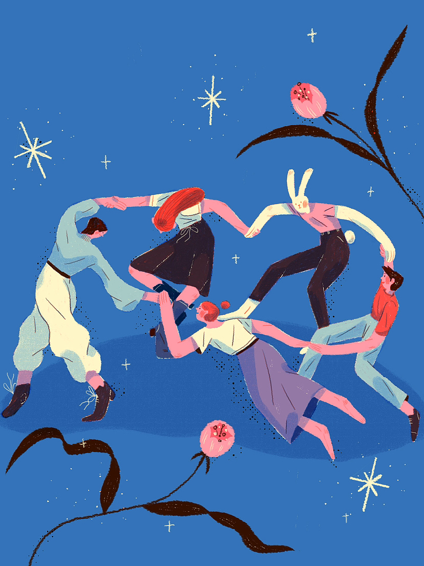 馬蒂斯名畫再創(chuàng)作（圖ZMzQ4NzIzNzQ0） - 商業(yè)插畫 - 站酷設(shè)計(jì)師尼尼米斯原創(chuàng)素材 - 站酷ZCOOL