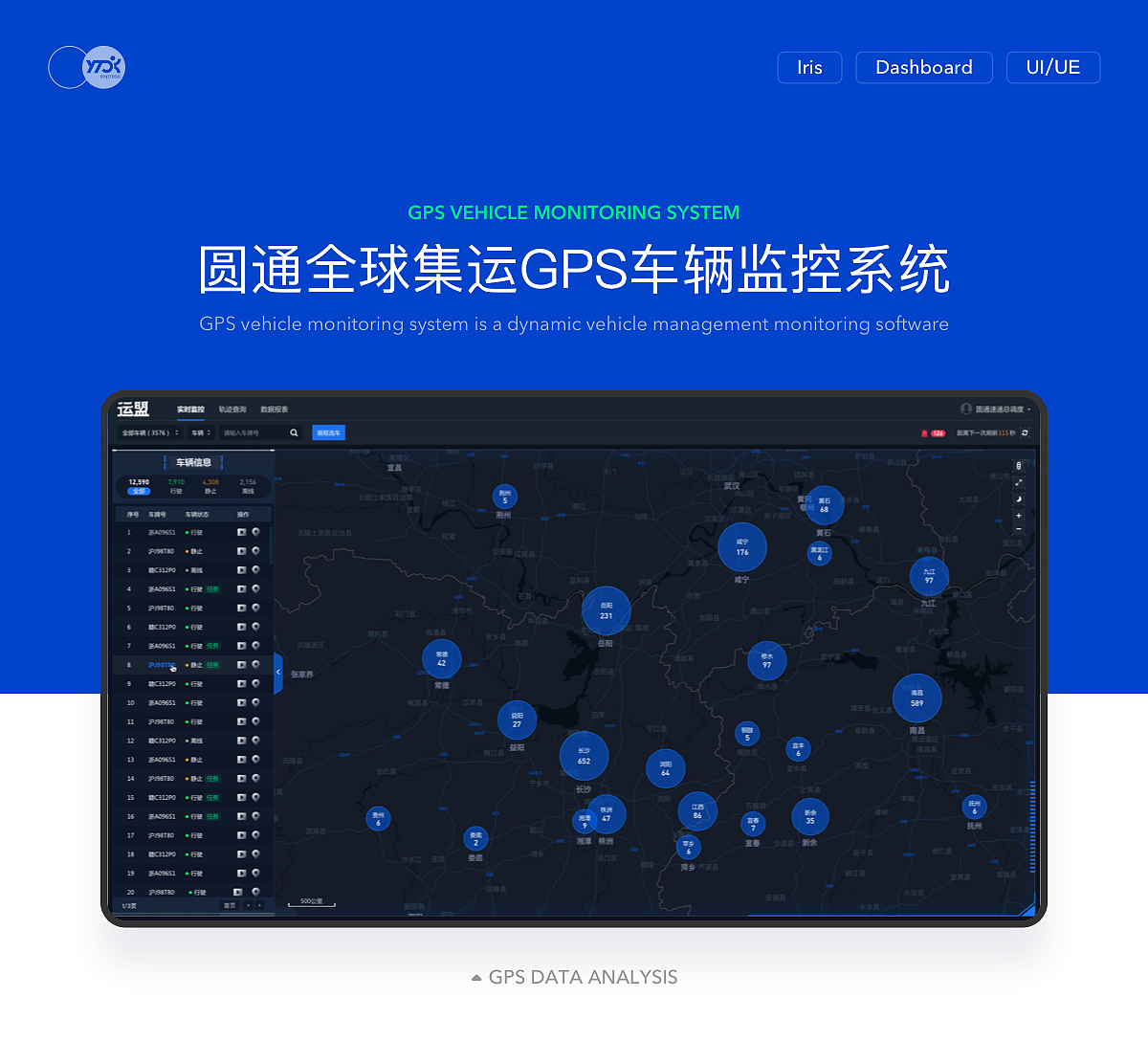GPS车辆监控系统（图ZMTk5ODU2MjI4） - 其他网页 - 站酷设计师1Summer1原创素材 - 站酷ZCOOL