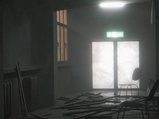 C4D 废墟走廊（个人主页-ZNTY1MDY4NDg=） - 场景 - 站酷设计师電駆肆原创素材 - 站酷ZCOOL