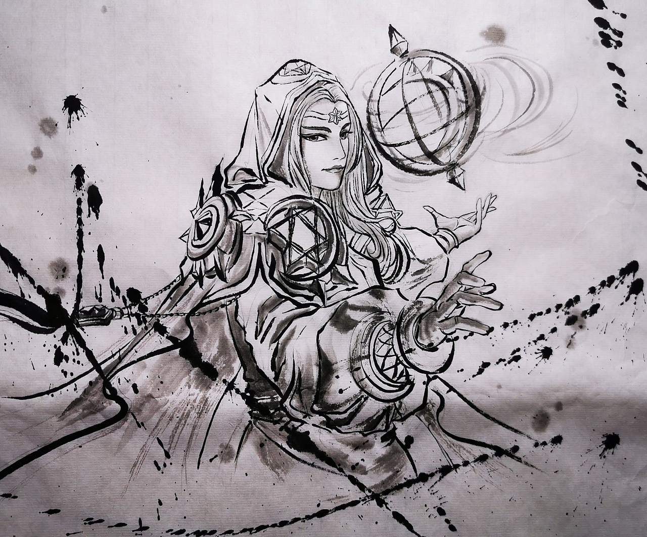 水墨王者之明世隐