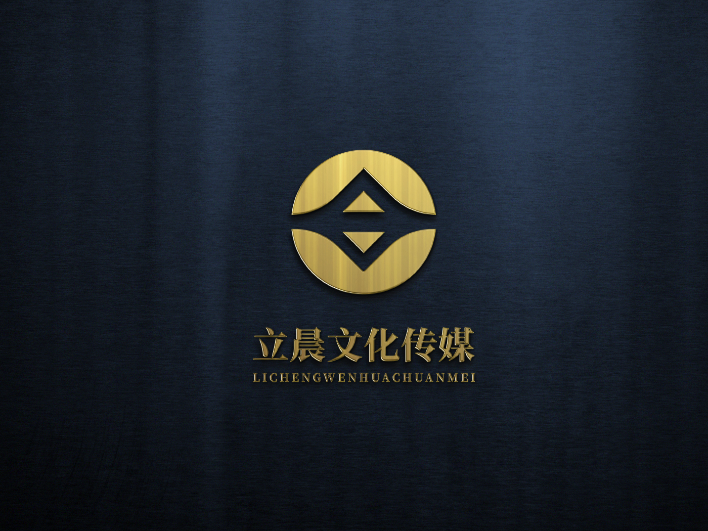 logo初创影视传媒娱乐公司立晨文化传媒品牌logo