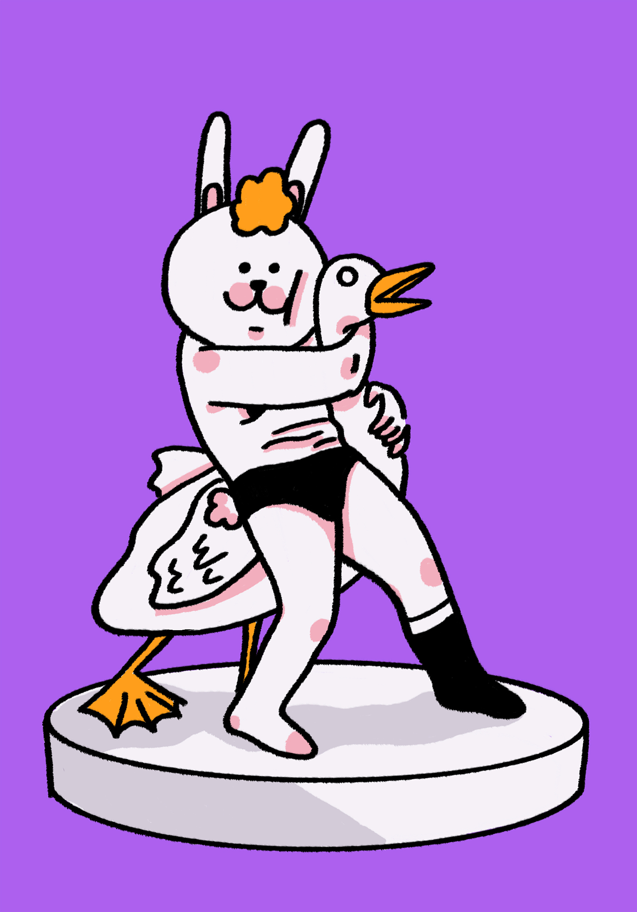 刘巴尼在巴黎-观展有感（图ZMjg1MDg1NTI0） - 新锐潮流插画 - 站酷设计师Elisa_liulian原创素材 - 站酷ZCOOL