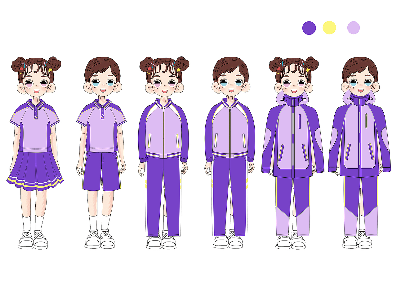 校服设计（图ZMzAxMDY0MzY4） - 儿童服饰 - 站酷设计师桃桃蜜柚原创素材 - 站酷ZCOOL