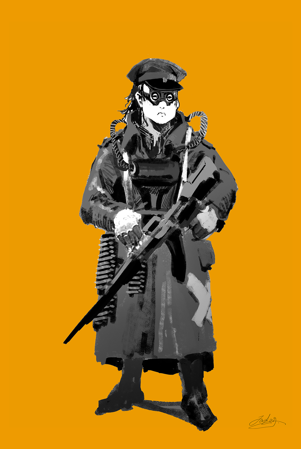 废土角色草图合集