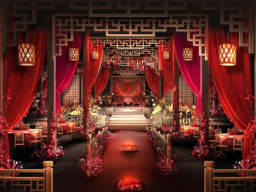 中式婚礼堂改装