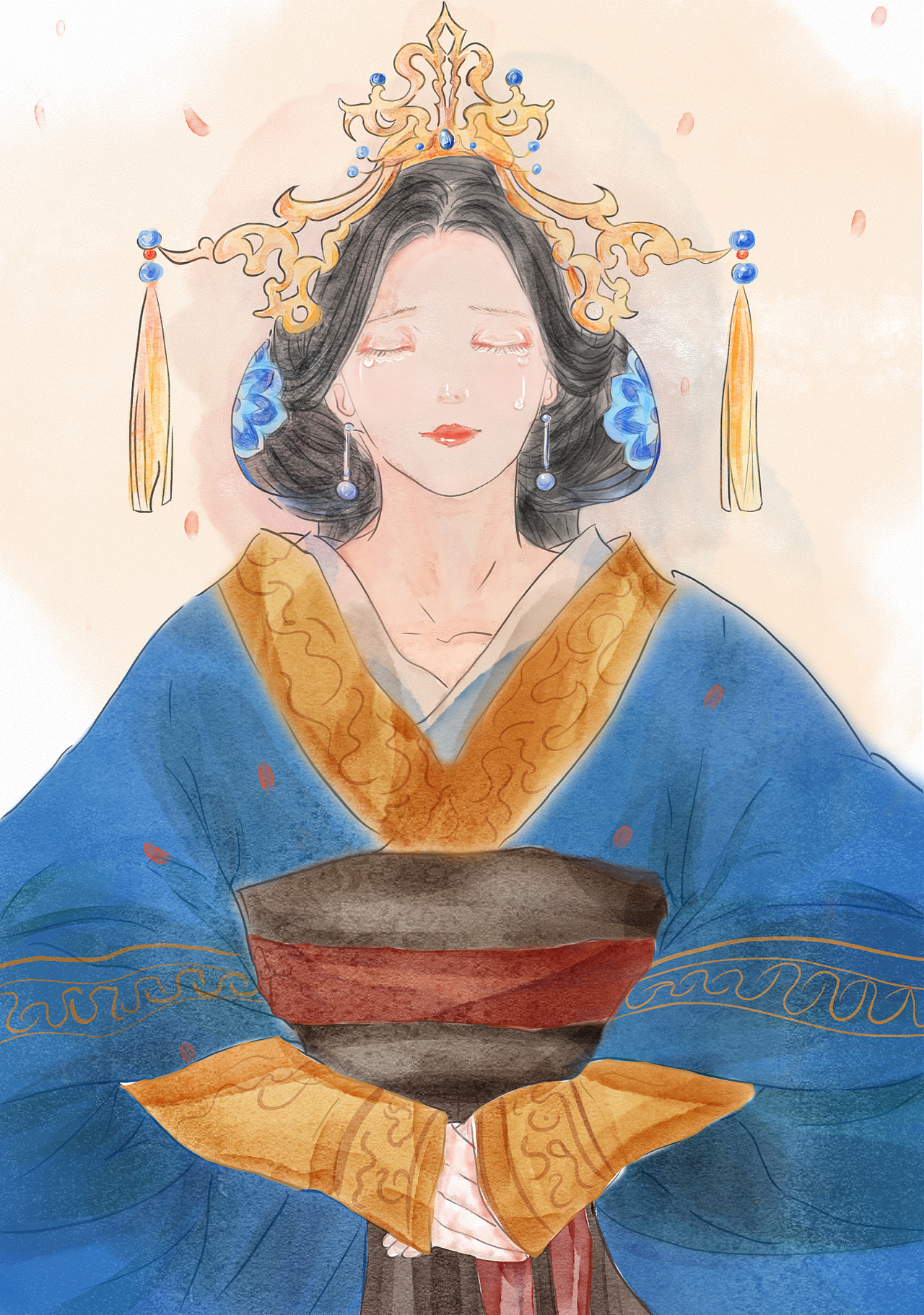 每日一练-水彩插画