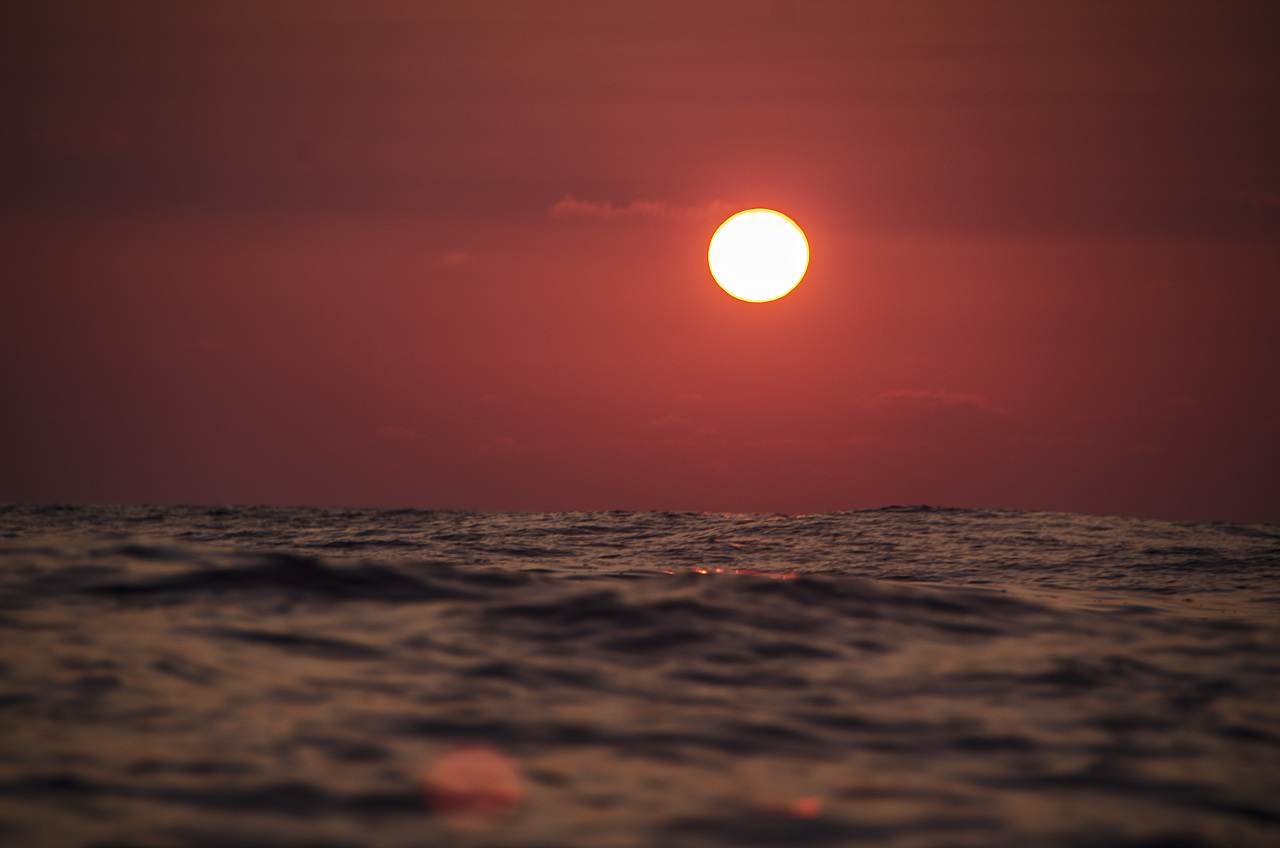 浙江舟山东极岛日出