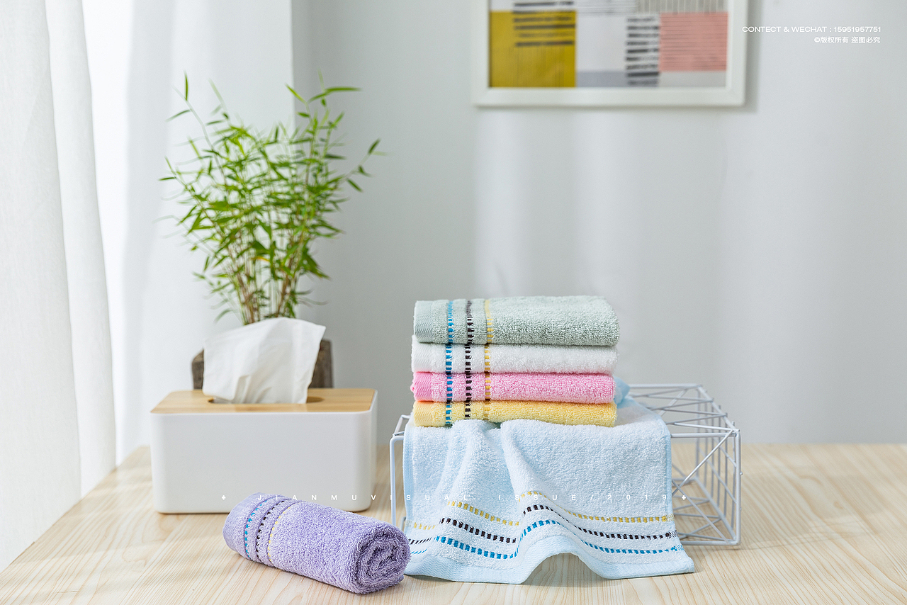 竹纤维毛巾摄影丨简木视觉 × 方巾洗脸巾家纺产品拍摄（图ZMTg3ODEyNDQ4） - 产品摄影 - 站酷设计师简木视觉原创素材 - 站酷ZCOOL