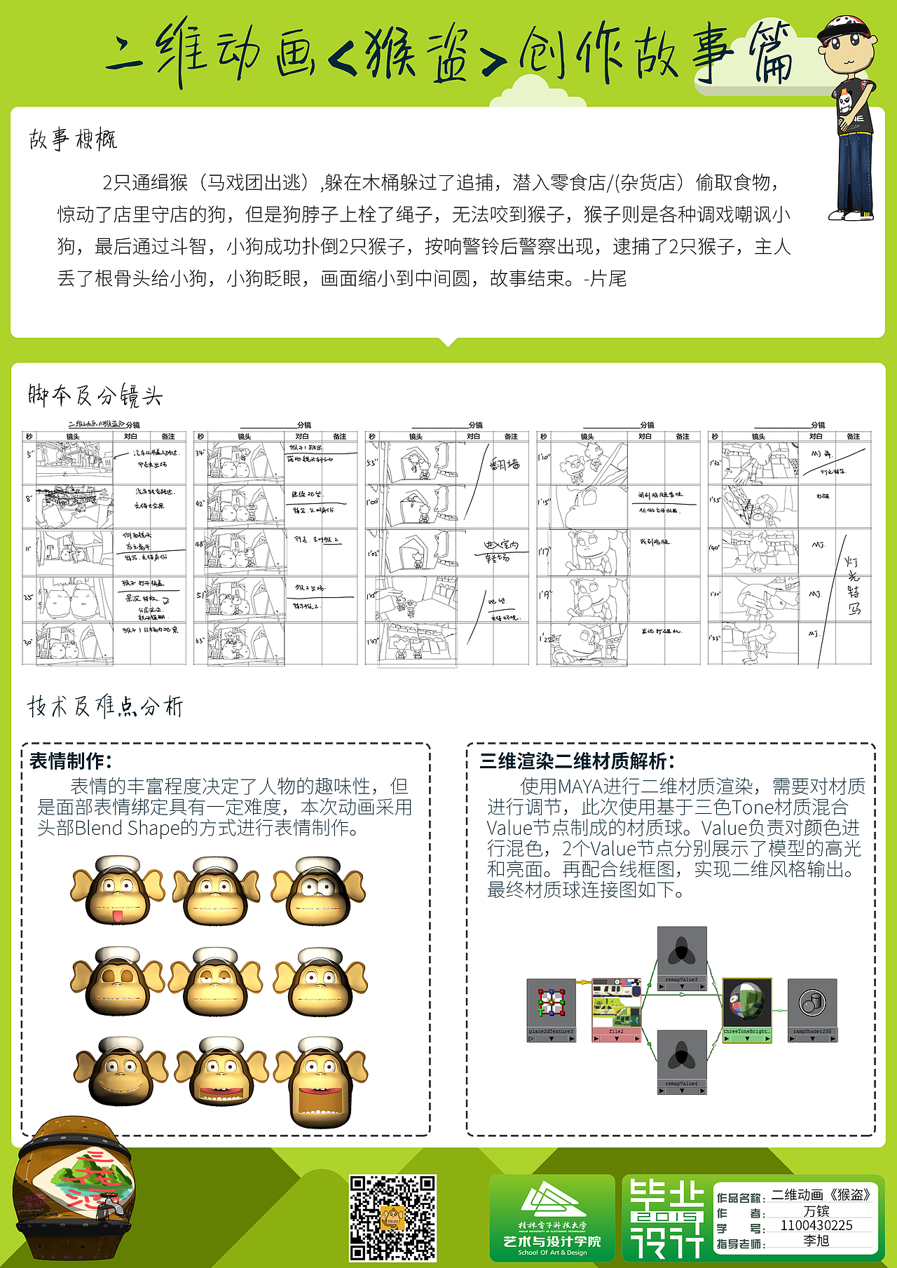 桂林电子科技大学艺术与设计学院 万镔 #青春答卷2015#（图ZMjkxOTIzOTI=） - 动画片 - 站酷设计师onebee丶原创素材 - 站酷ZCOOL