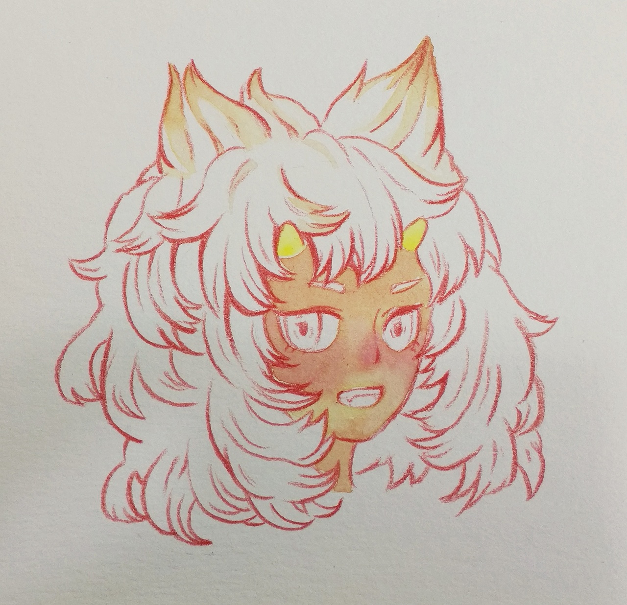 换了纸，临摹一张大神作品。（图ZMTI5OTcxMzIw） - 创作习作 - 站酷设计师羁漆吸原创素材 - 站酷ZCOOL