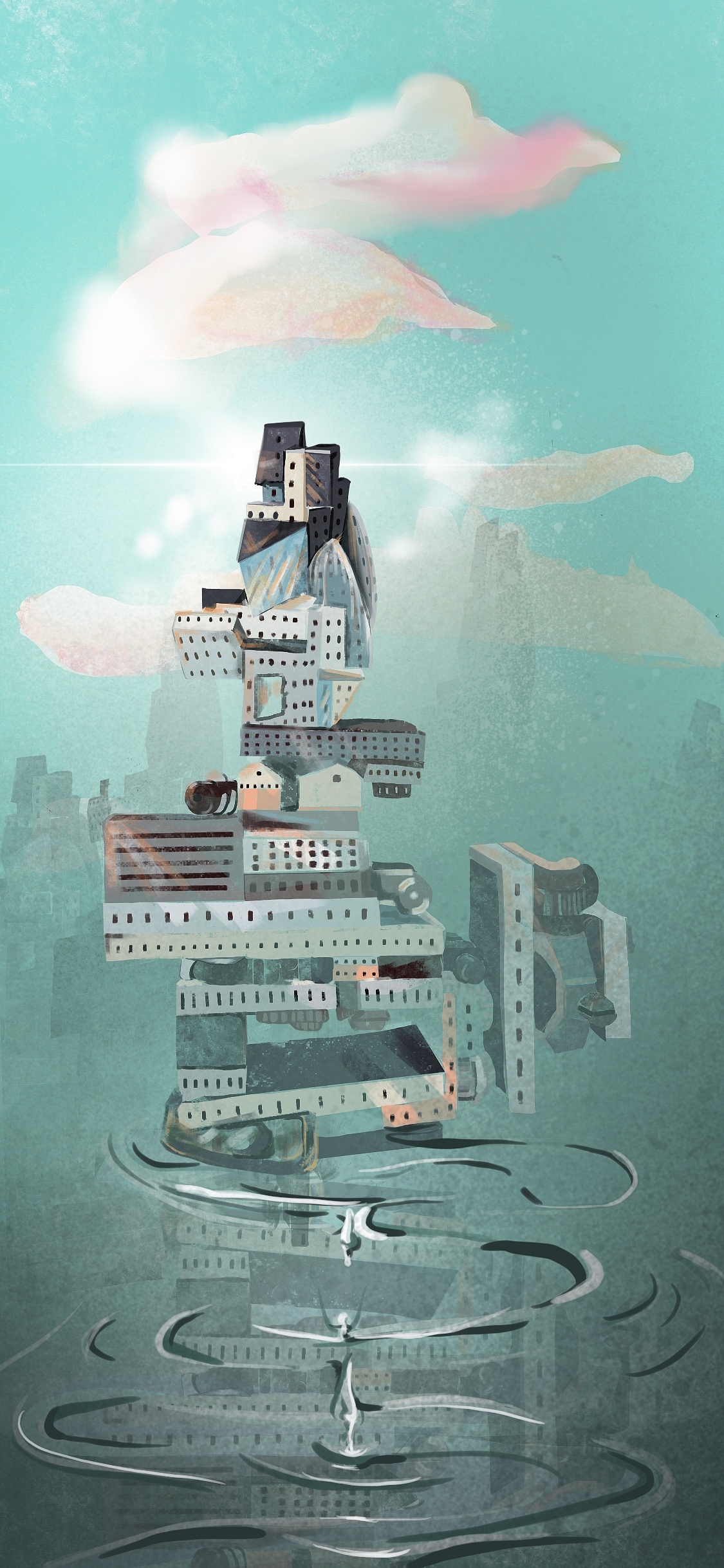 任意门|插画|创作习作|lin_lang琳琅_原创作品-站酷zcool