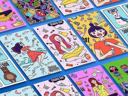 y园糖插画打卡21天-week1 线条风（个人主页-ZNDAwMzg1NjQ=） - 创作习作 - 站酷设计师萧潇001原创素材 - 站酷ZCOOL