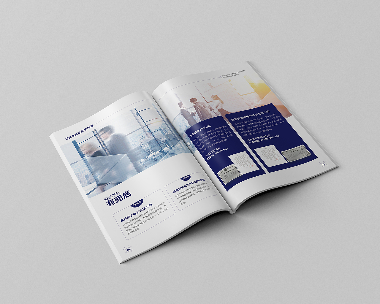 画册设计 土地整改