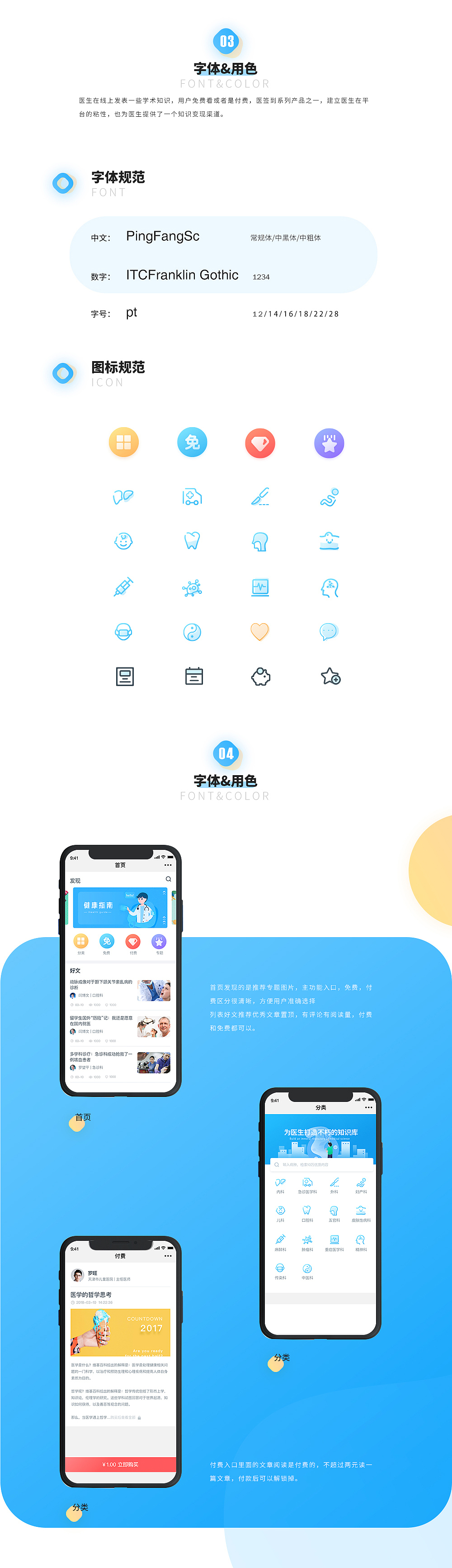 18年作品-医文社 ui设计 微信二次开发（图ZMTQ4NjE0Mzgw） - APP界面 - 站酷设计师上弦月设计原创素材 - 站酷ZCOOL