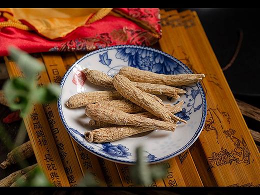 人参药材拍摄