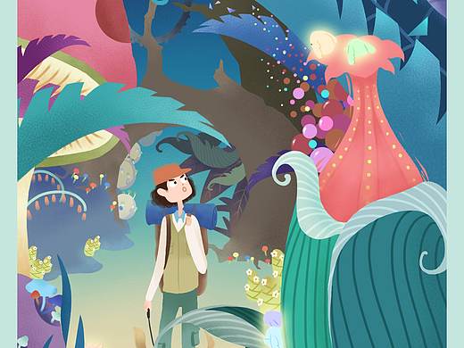 奇幻之旅圣诞篇（个人主页-ZMzIzODE5OTY=） - 艺术插画 - 站酷设计师黑猫一只原创素材 - 站酷ZCOOL