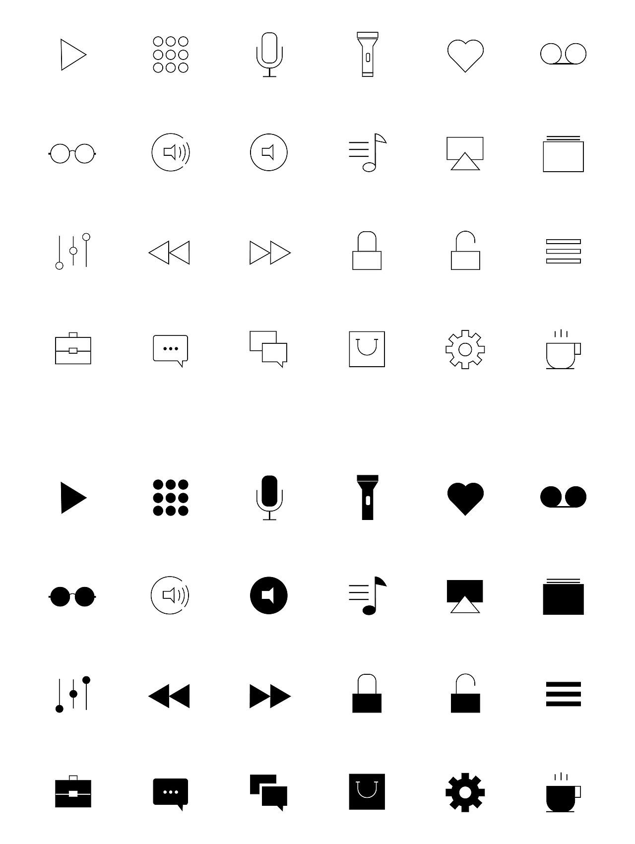 线性图标（图ZMTg4Nzc4OTQ0） - 图标 - 站酷设计师可爱qaq原创素材 - 站酷ZCOOL