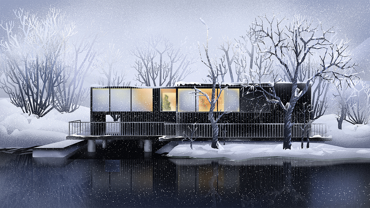 风景插画（图ZMTk4MDc3MzI0） - 商业插画 - 站酷设计师Nico插画原创素材 - 站酷ZCOOL