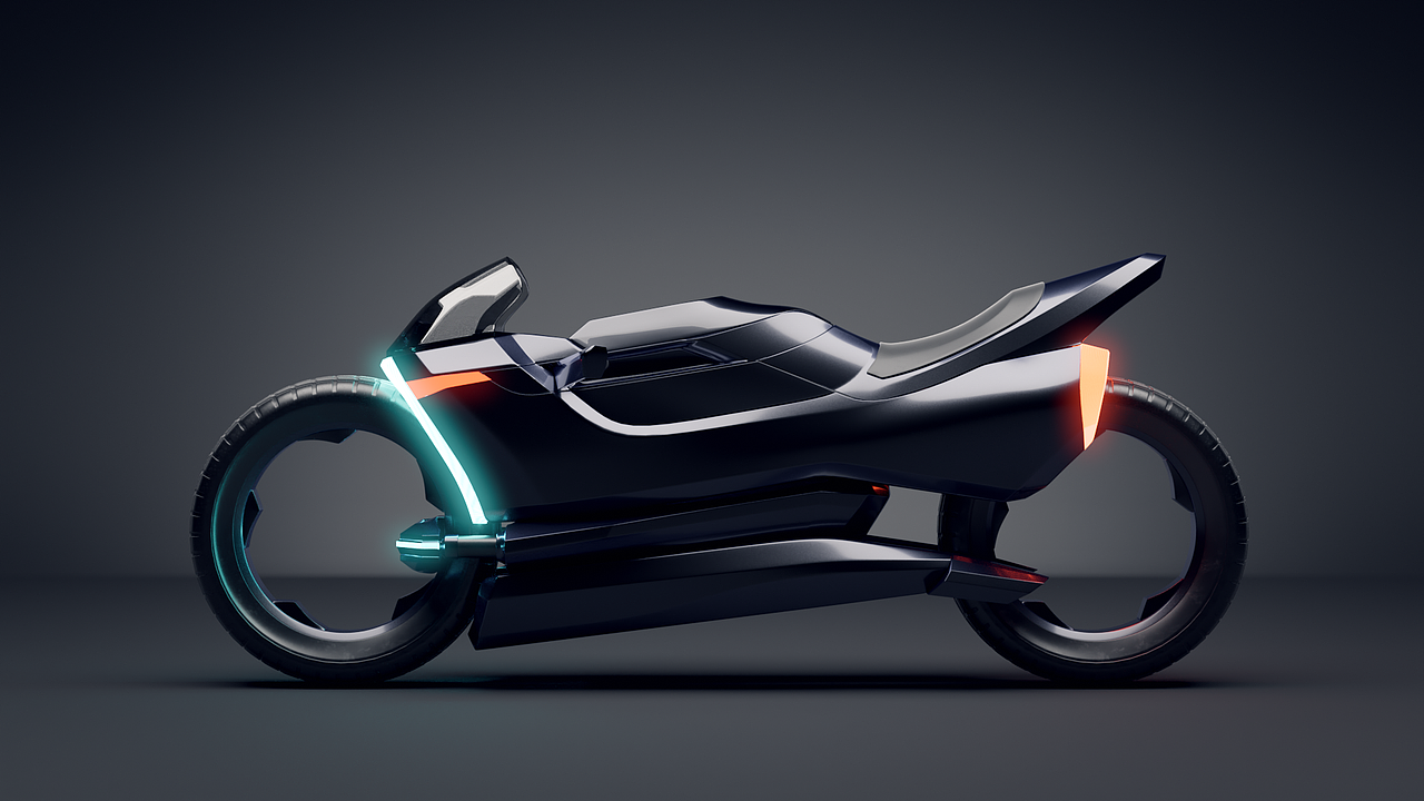 x-ring未来电动摩托车设计