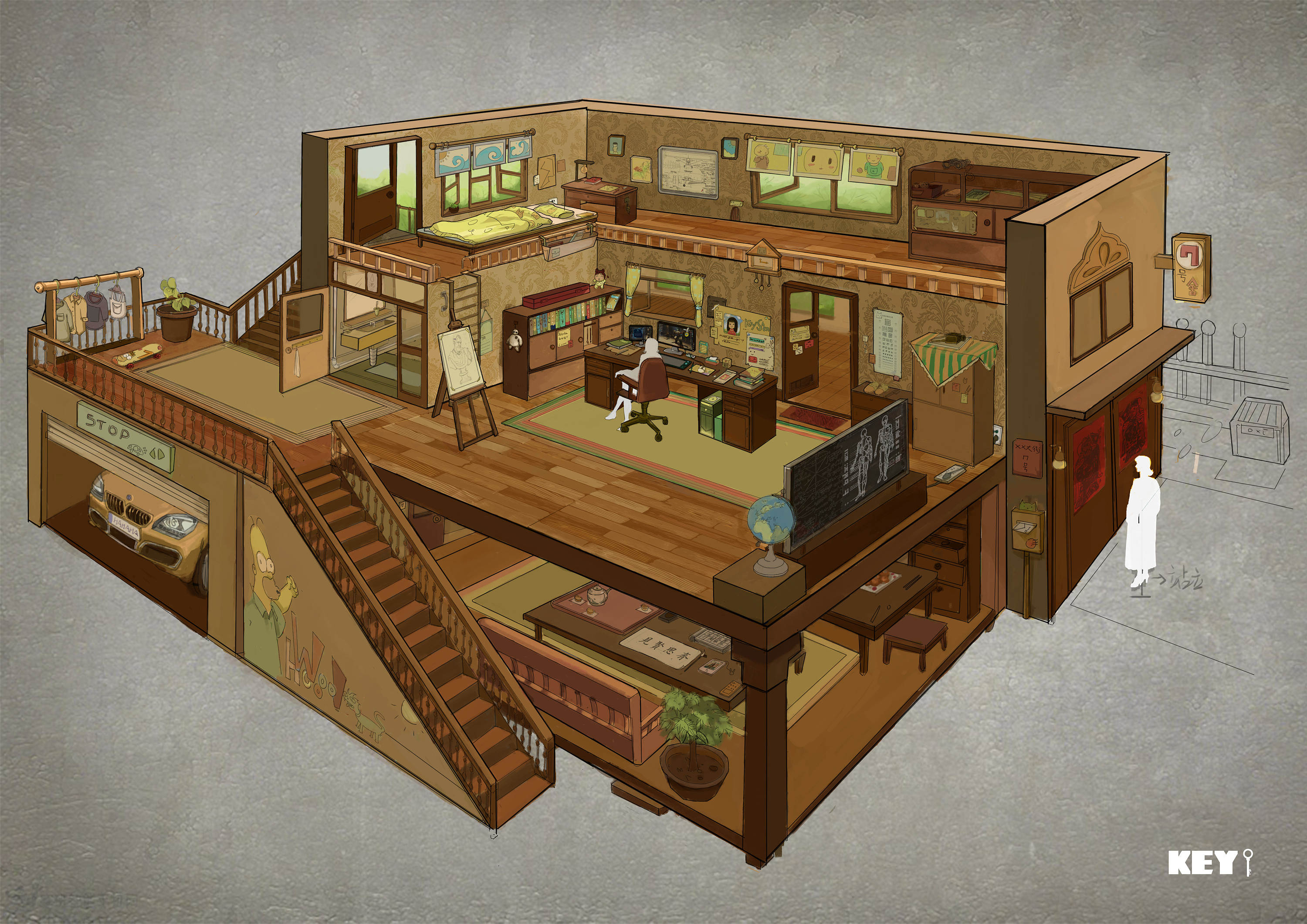 室内场景设计练习