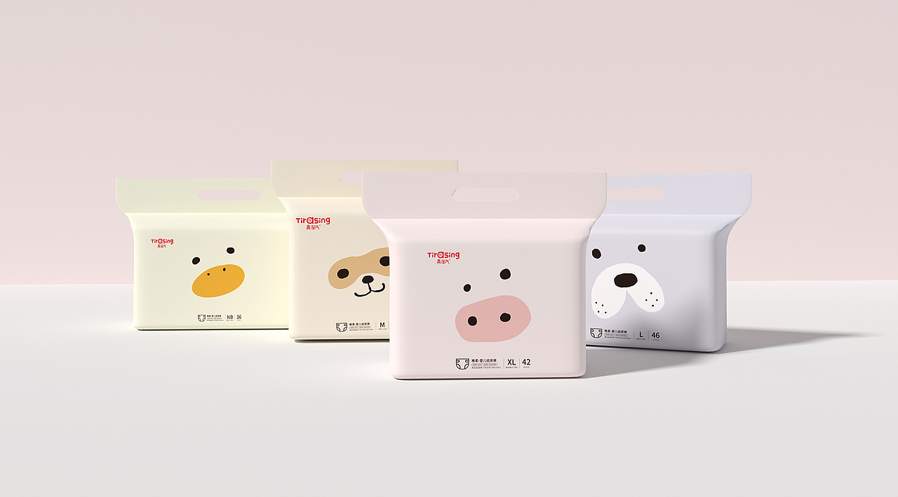超极简风格纸尿裤包装设计爆款打造--恩加创意（图ZMjUyODc3NzMy） - 包装 - 站酷设计师恩加品牌行销机构原创素材 - 站酷ZCOOL