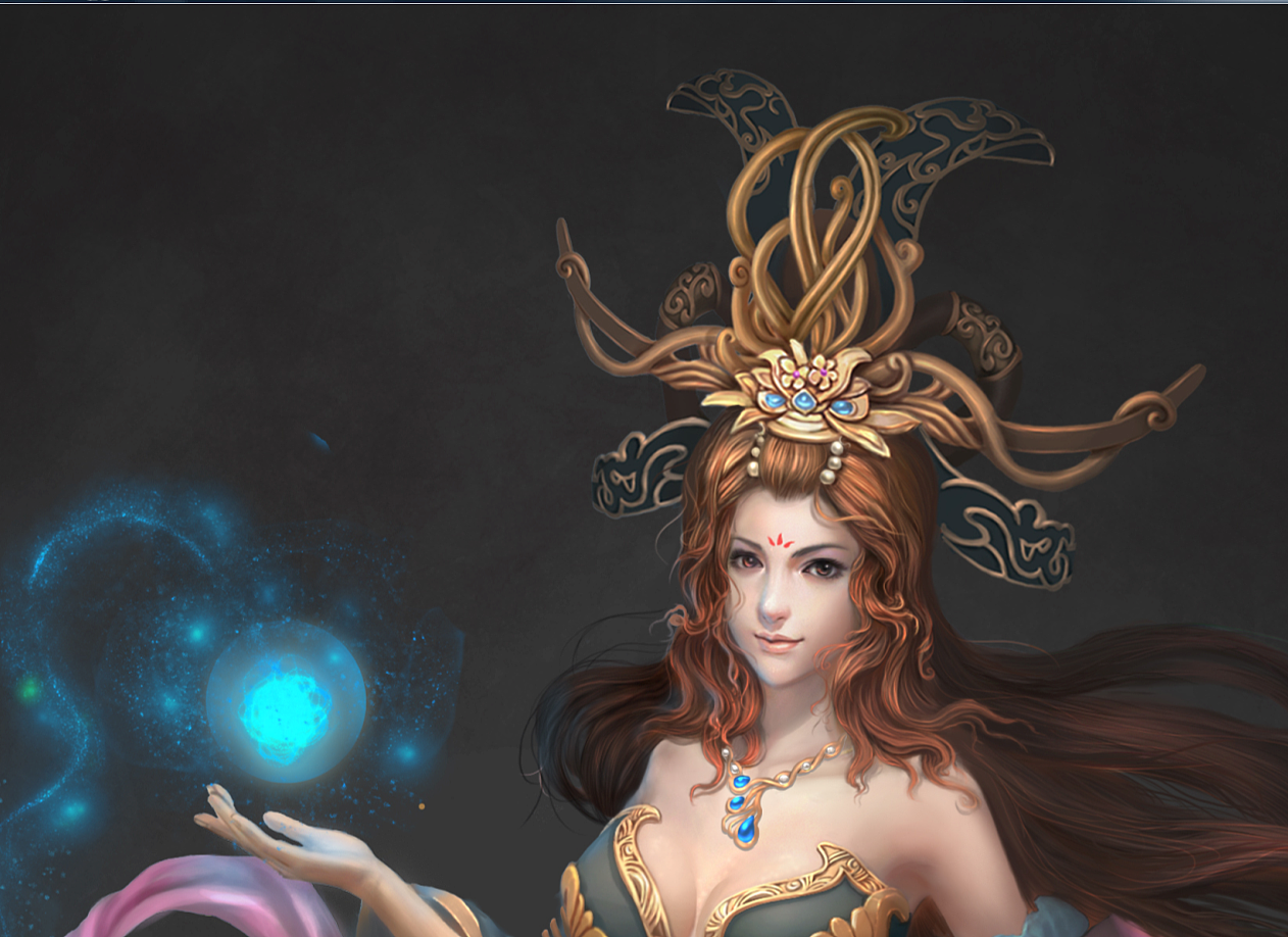 魔法公主一張。（圖ZMTM0NDk4NzY=） - 商業(yè)插畫 - 站酷設(shè)計師魚兒乖原創(chuàng)素材 - 站酷ZCOOL