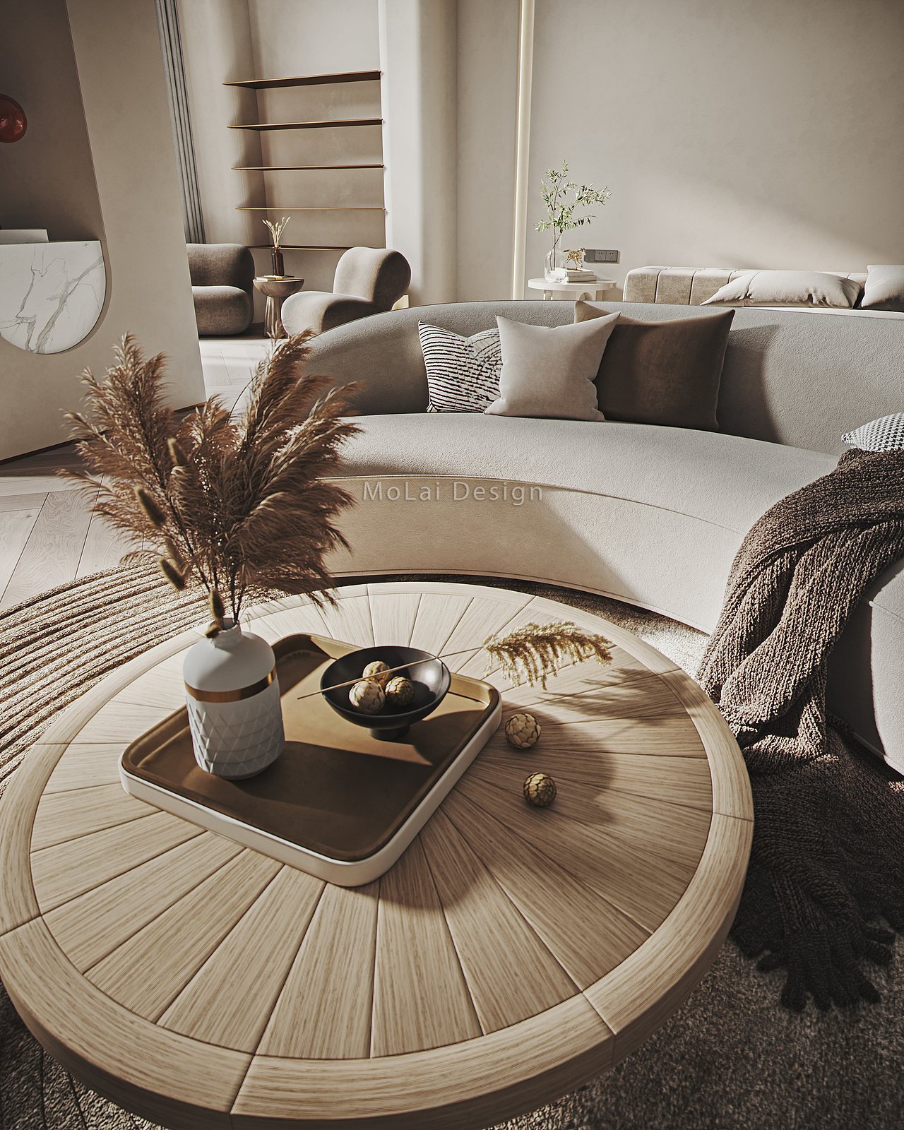 现代诧寂风创作