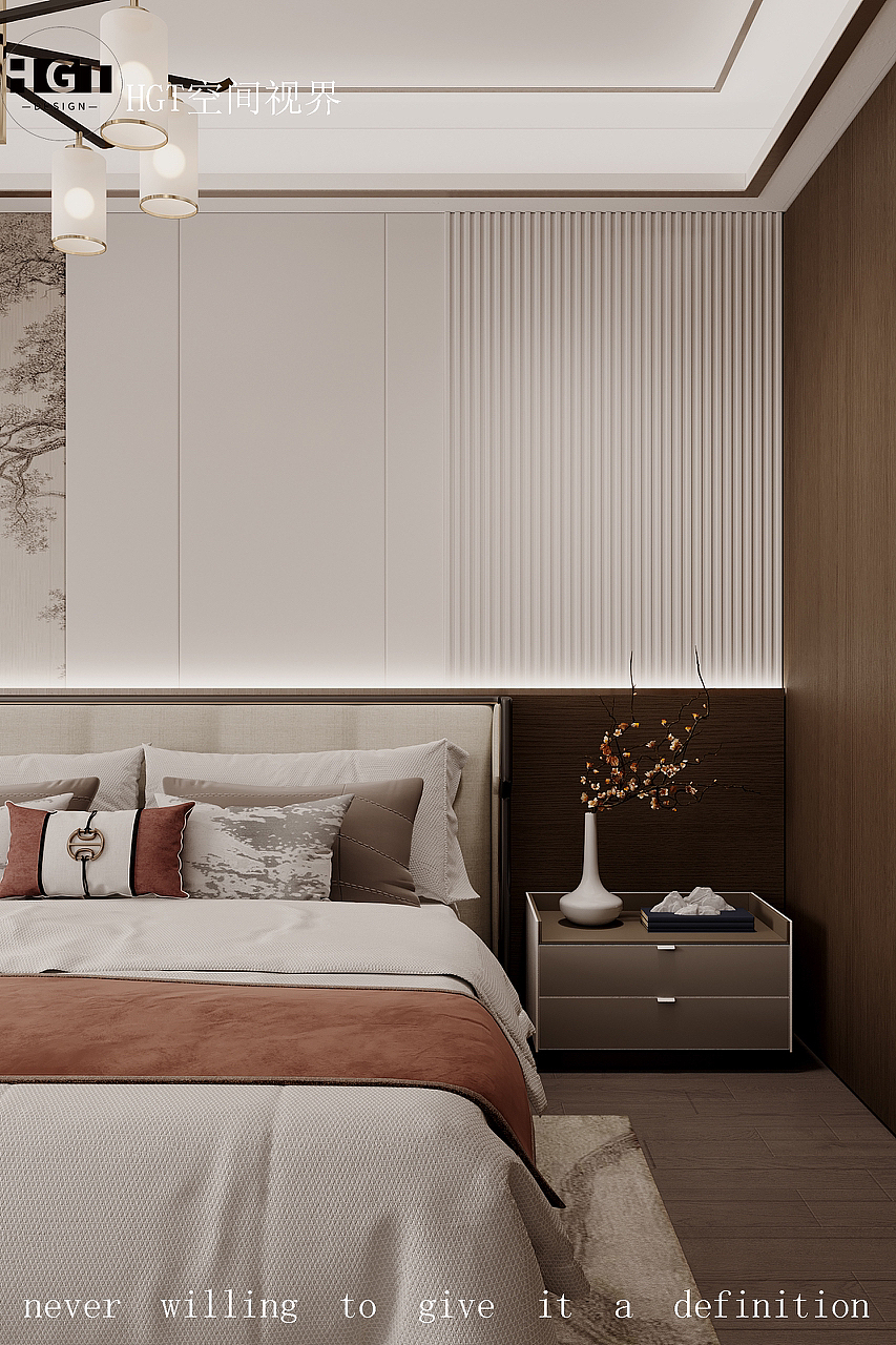 年轻人喜欢的新中式风效果图❤