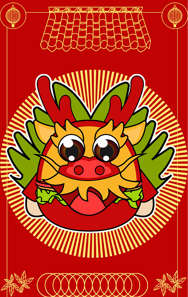 十二生肖吉祥物卡片