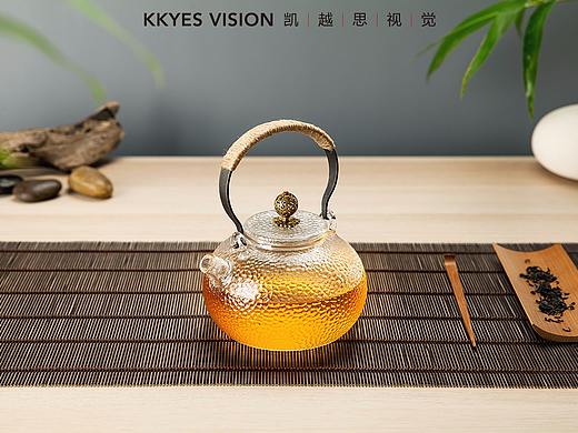 玻璃茶壶 水壶 茶杯 静物拍摄 产品摄影