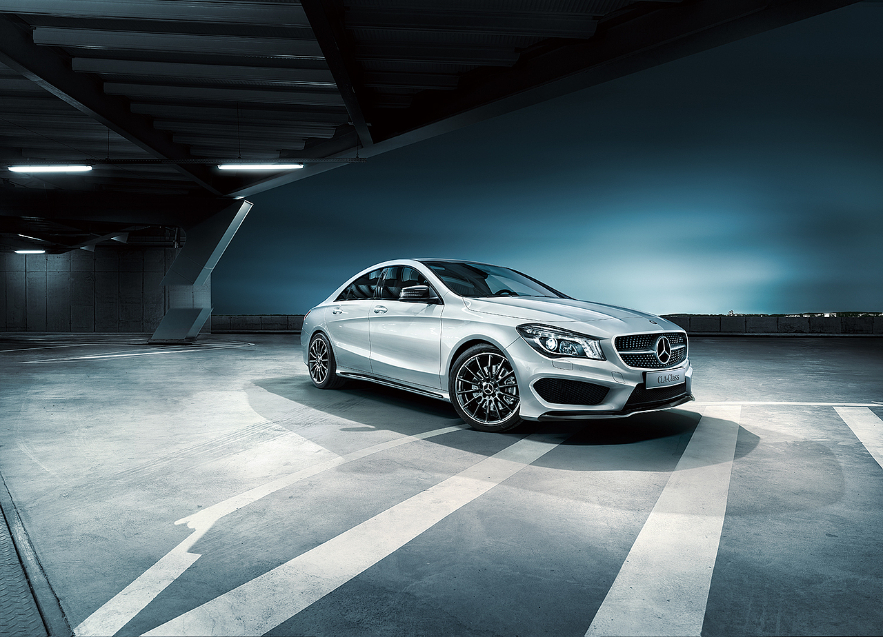 twoquarters 2014年作品奔驰汽车广告渲染