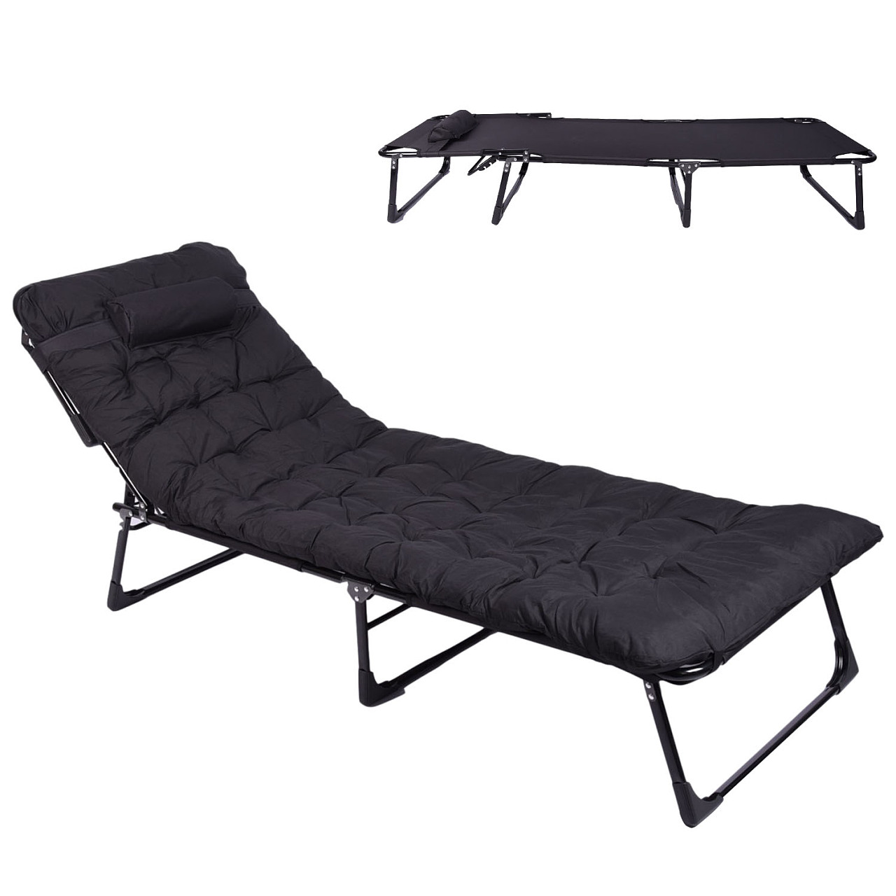 亚马逊主图a多功能户外折叠床