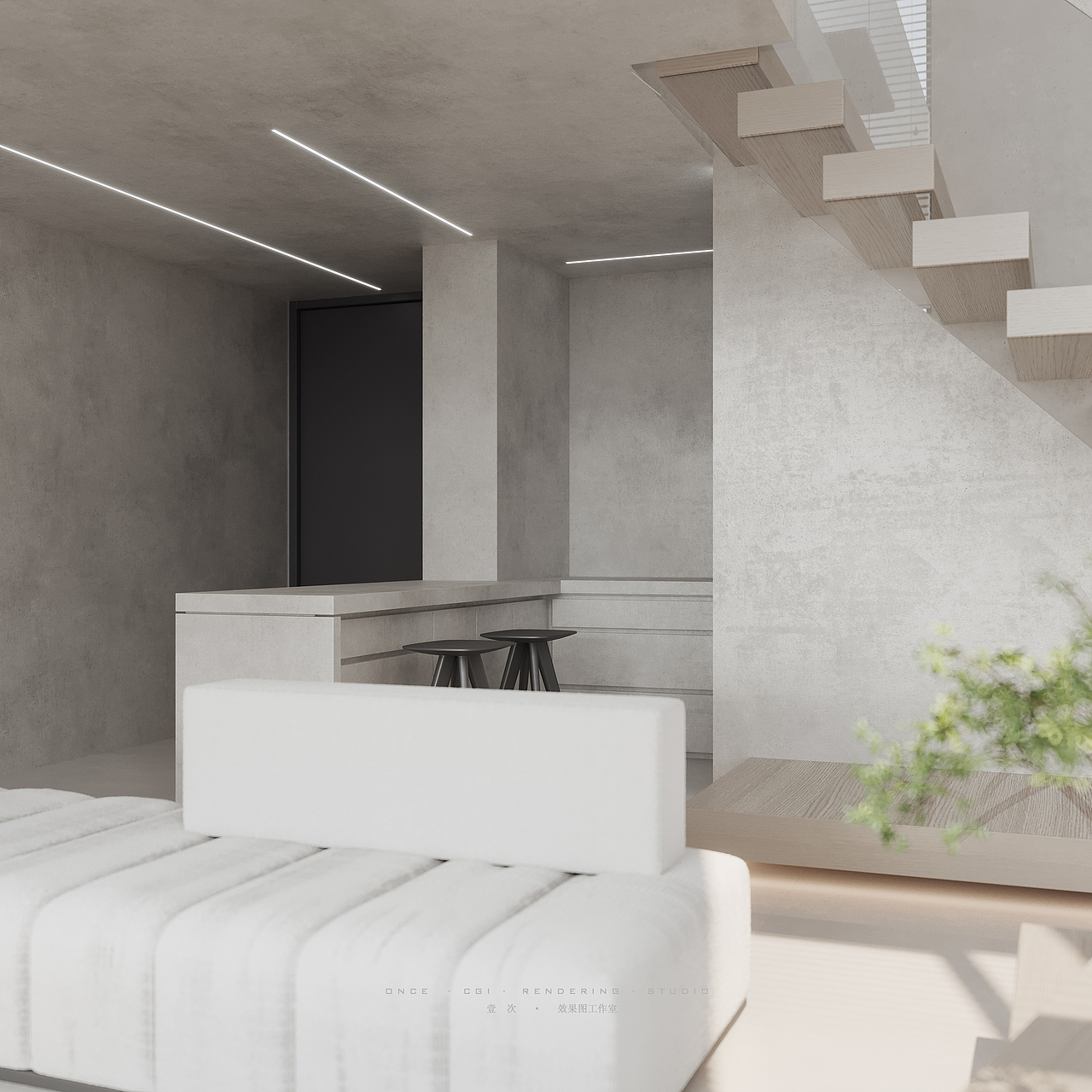 平江悦-公寓 · Rendering（图ZMjkyMDU0MjA0） - 家装设计 - 站酷设计师JANE______原创素材 - 站酷ZCOOL