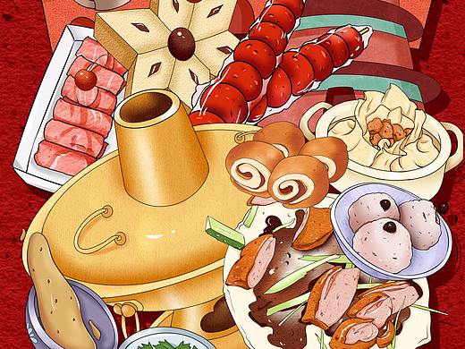 北京旅游插画
