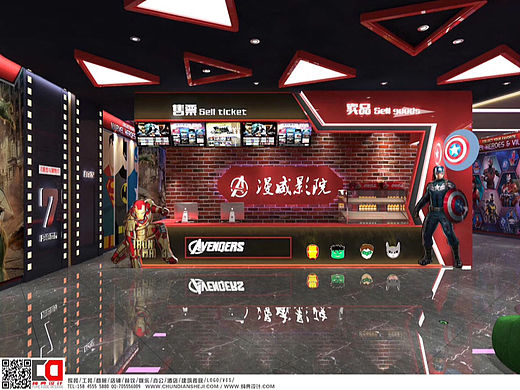 纯典设计案例 《主题影院》空间设计（个人主页-ZNjgzOTA2MDA=） - 商业空间设计 - 站酷设计师纯典设计原创素材 - 站酷ZCOOL