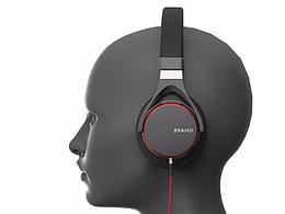 头戴式耳机-外观设计